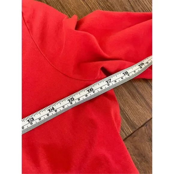 Vineyard vines red with navy trim blouse xs - Picture 9 of 9